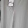 ZARA Pistachio Green Blazer + Ankle Length Wide Leg Pants Sz L - Fit 12-14UK - Bnwt Rrp 99 Image 8