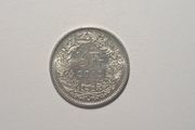 Switzerland half franc coin