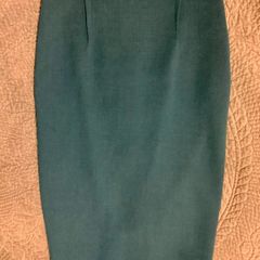 Roland Mouret Blue Wool Tailored Pencil Skirt
