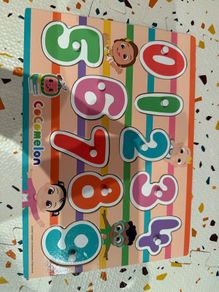 Cocomelon wooden number jigsaw