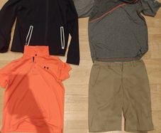 Golf Bundle - 2 x T-shirts, shorts & rain jacket 12-14yrs