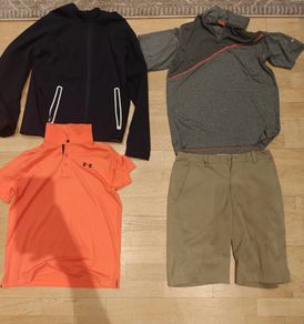 Golf Bundle - 2 x T-shirts, shorts & rain jacket 12-14yrs