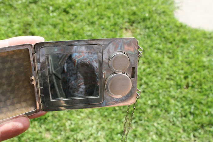 Antique sterling silver wallet