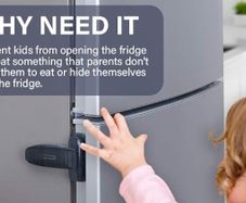 Fridge/Freezer Door Lock/Latch Catch