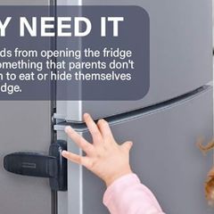 Fridge/Freezer Door Lock/Latch Catch