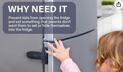 Fridge/Freezer Door Lock/Latch Catch