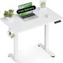 Standing Desk, 80cm Small Height Adjustable Desk with 3 Memory Heights Image 9