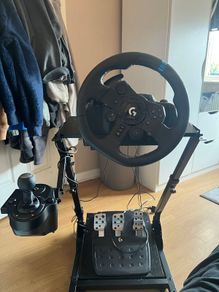 Logitech G923 + Logitech G29 Shifter + Racing Wheel Stand