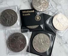 6 x 1977 Silver Jubilee, Queen Elizabeth Crown. 10 Euro each or 50 for the 6