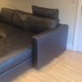 Ikea leather sofa with chassis Image 4