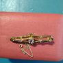 Gold   Victorian   Brooch Amethyst Image 4