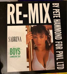 Sabrina Boys (Summertime Love Pete Hammond PWL Remix 1988 UK 12 inch