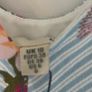 top Bnwt Yumi blue floral v front top lace detail Image 9