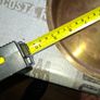 Beautiful Vintage 1977 Salter Scales Made in W Germany Wall Mounted with a big deep Brass Bowl, Postage Available Image 10