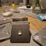 5 pcs Knightsbridge 1G switch with neon light- antique brass Image 3