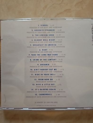 Supertramp CD - The Very Best Of