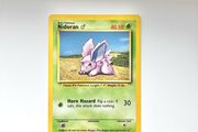 Pokemon Vintage Nidoran Male Card