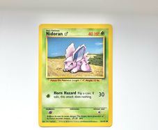 Pokemon Vintage Nidoran Male Card