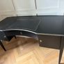Beautiful Desk with Leather Inlay Image 4