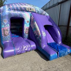 bouncy castle combo slide