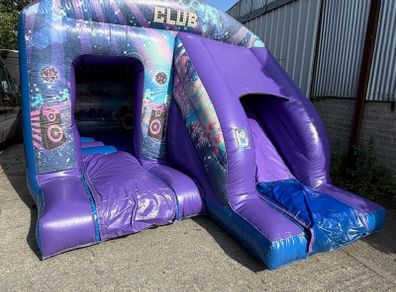 bouncy castle combo slide