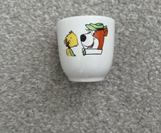 Vintage Yogi Bear & Boo Boo Yogi Gang Egg Cup 1988 Hanna-Barbera Made in England