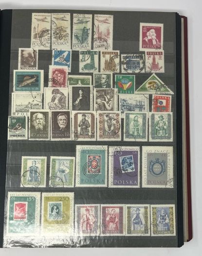 Collection: Poland Stamps mainly used however some mint noted along with some miniature sheets on 38 pages