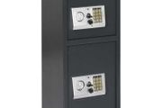 Digital Safe with Lock Dark grey