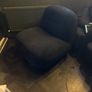 Soft Cosy Boucle Black Otis Swivel Accent Chair from Next Image 2
