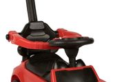 Ride-on Car | Children's Ride-on Car | 2 In 1 Ride-on Car | Children's Walker | Ride-on Car With Footrests I Colour Red