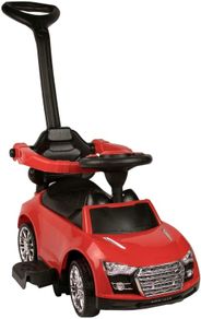 Ride-on Car | Children's Ride-on Car | 2 In 1 Ride-on Car | Children's Walker | Ride-on Car With Footrests I Colour Red