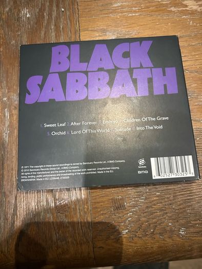 Black Sabbath - Master Of Reality