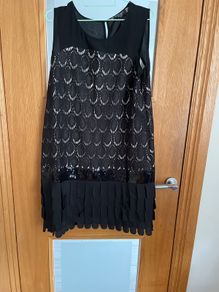 Charleston style sleeveless dress