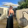 GINO CERRUTI Puro Strapless Dress with pockets in Hunter Green Sz S (Fit 8-10UK)  - Rrp 420 (New) Image 2