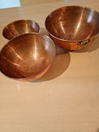 Copper bowls