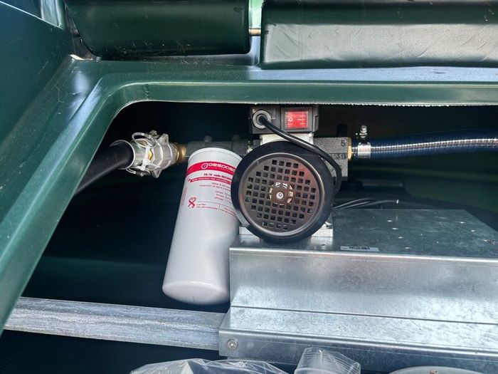 Bund diesel tank