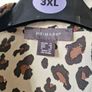 Cream leopard ladies shirt Image 2