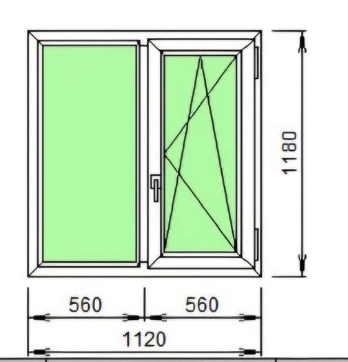 Brand new 3 glaze window