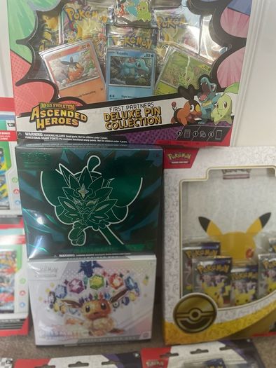 Pokemon Collection Scarlet and Violet Mega Evoltions