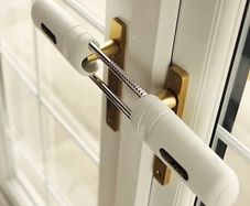 French doors lock