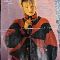Vintage Tivoli Killowen Chunky knitting pattern
