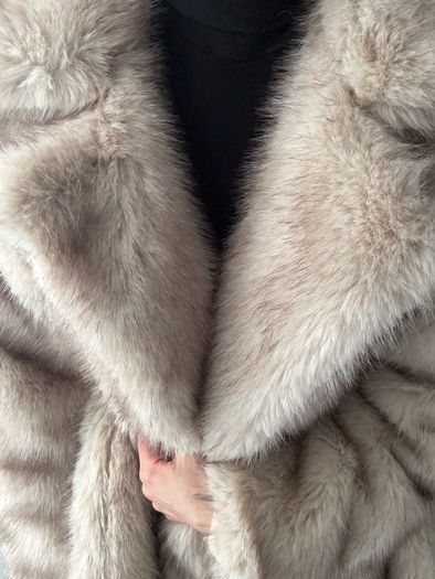 4th & Reckless Schiffer Belted Faux Fur Long Coat