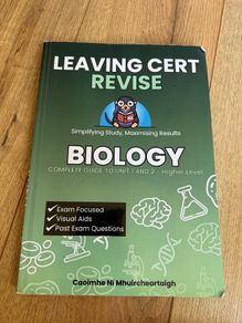 leaving cert biology study book