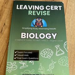 leaving cert biology study book