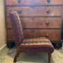 Authentic Victorian James Shoolbred Nursing Chair (Stamped & Plaqued) Image 2