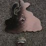 Winnie the pooh, pin back badge. Image 2