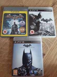 PS3 - 3 Batman Games for PlayStation