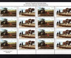 2017 Ireland National Ploughing Championships Commemorative Stamps Commemorative Stamp Sheetlet Plate 1A1A Mint Never Hinged (MNH)