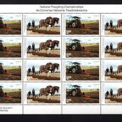 2017 Ireland National Ploughing Championships Commemorative Stamps Commemorative Stamp Sheetlet Plate 1A1A Mint Never Hinged (MNH)