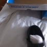 Girls black patent sketchers shoes Image 4